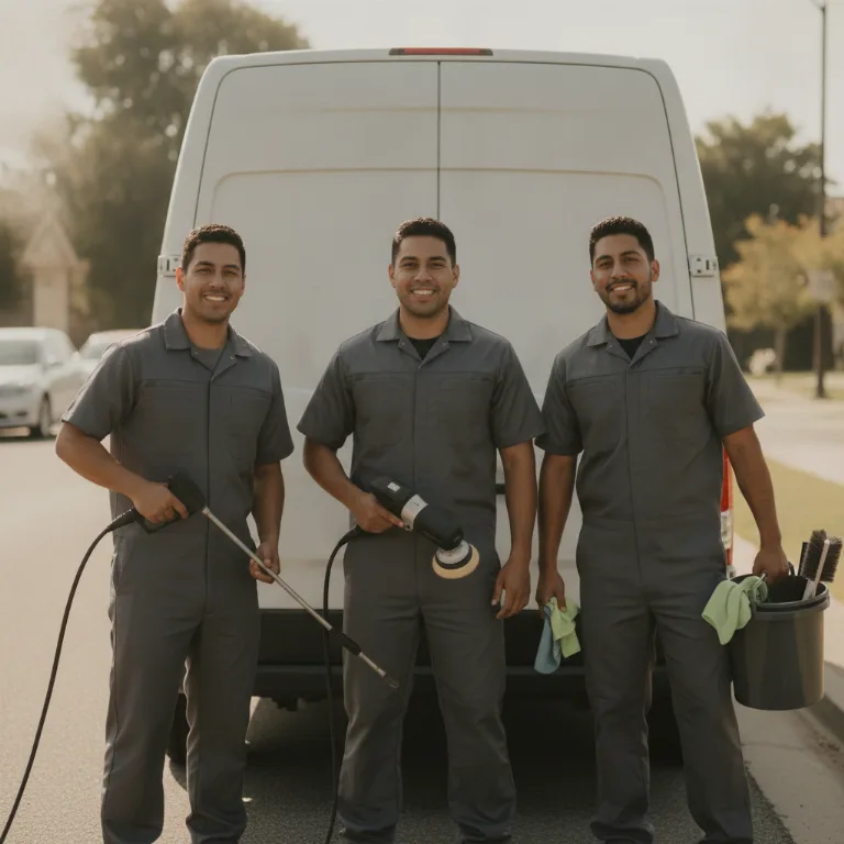 Detalhe Automóvel equipe em Santa Rita